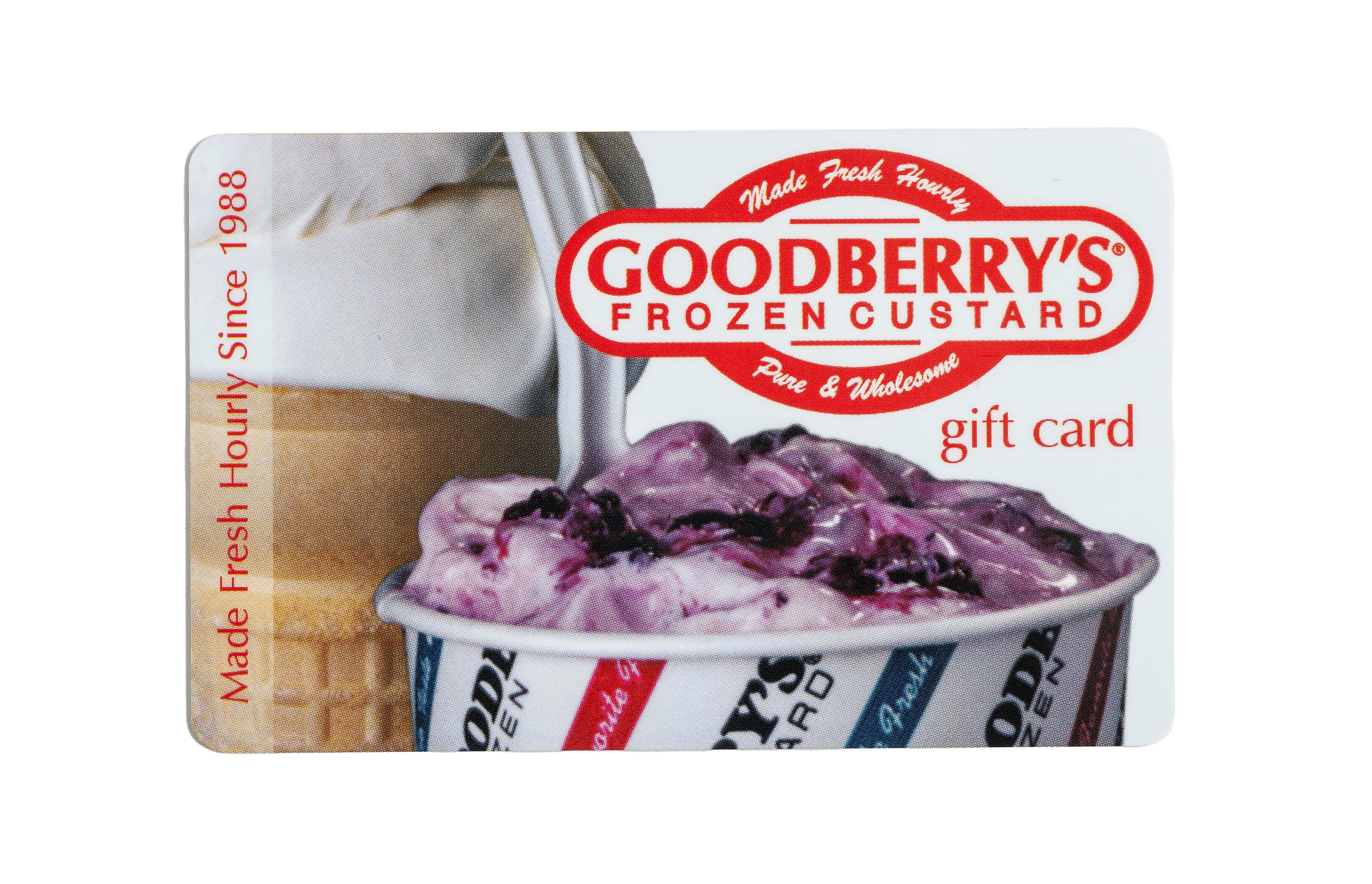 Goodberry S Frozen Custard Gift Card   W2A5950 