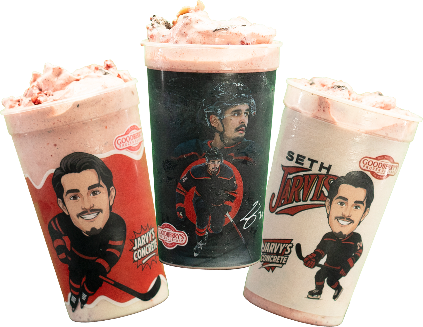 Seth Jarvis Collectible Cup Set – Complete 3-Pack